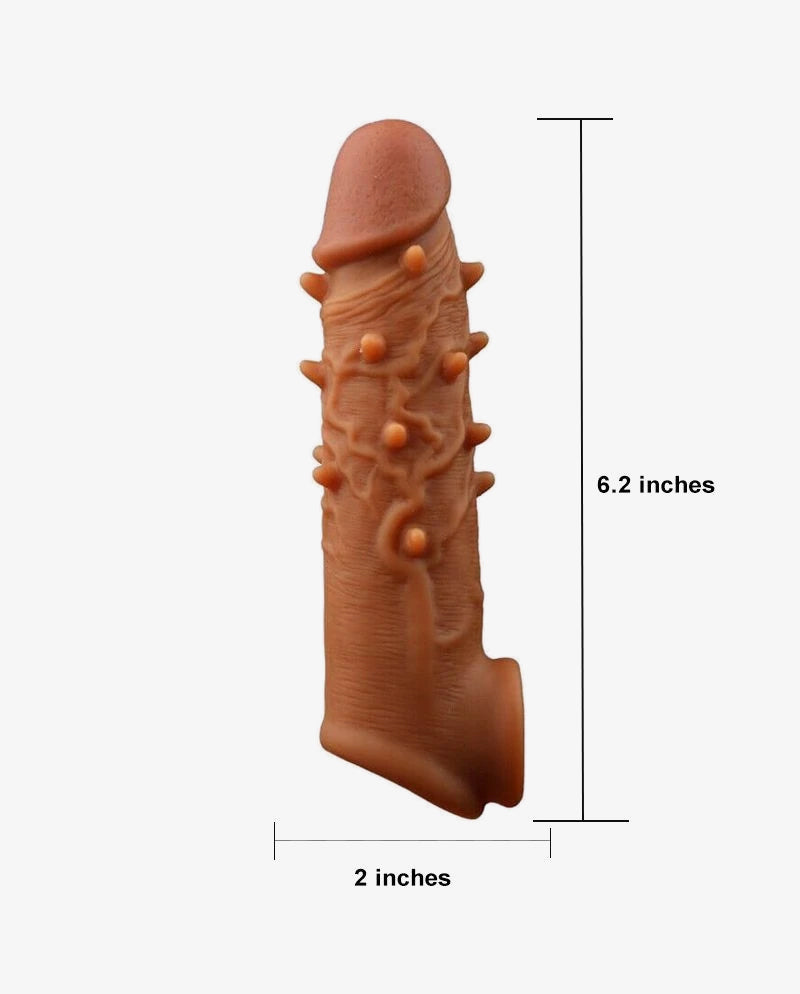 Yunmen Choco Silicone Penis Sleeve - [Adultskart.com]